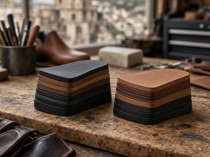 Heel lifts at Dermathana Shoe Repair